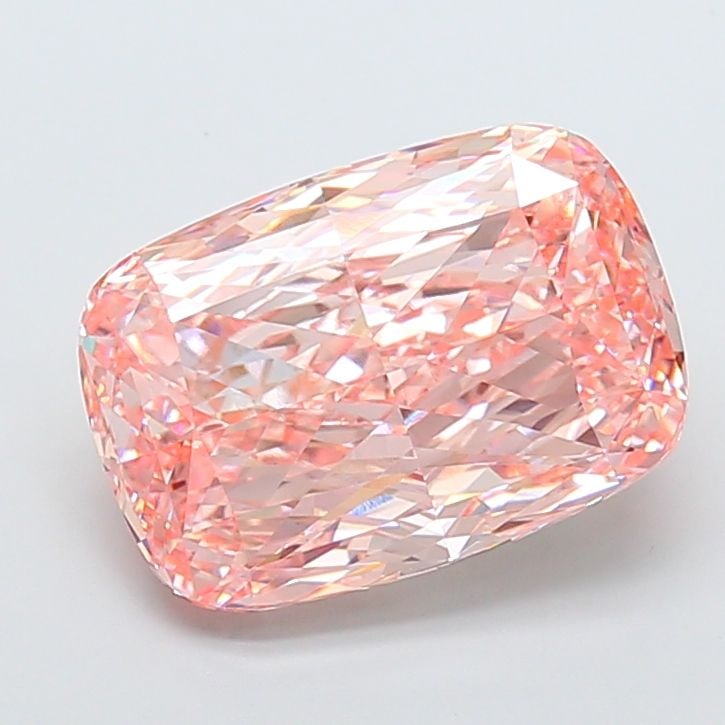 Loose Diamond - CUSHION MODIFIED 10.3ct Fancy Vivid Pink VS1: Loose Diamond - CUSHION MODIFIED 10.3ct Fancy Vivid Pink VS1 Source: This is a real non-mined Diamond that has been grown in a lab Shape: CUSHION MODIFIED Carats: 10.3 Color: Fancy Vivid Pink Certific