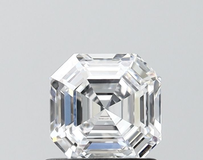 Loose Diamond - ASSCHER 1.02ct D VVS2: Loose Diamond - ASSCHER 1.02ct D VVS2 Source: This is a real non-mined Diamond that has been grown in a lab Shape: ASSCHER Carats: 1.02 Color: D Clarity: VVS2 Certification: IGI Video: