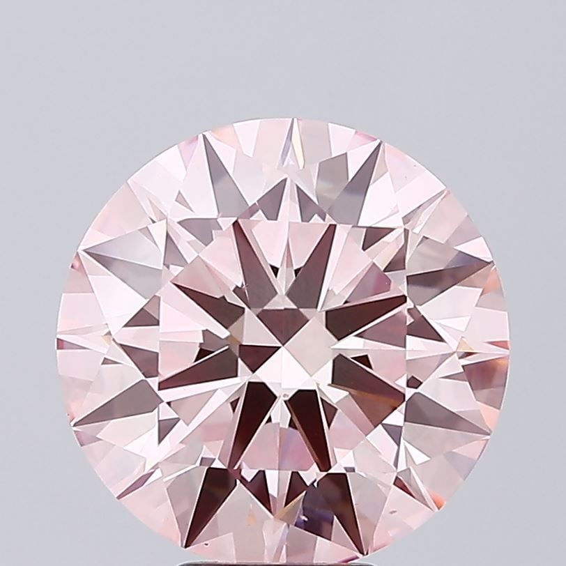 Ideal Loose Diamond - ROUND 8.04ct Fancy Vivid Pink VS2: Ideal Loose Diamond - ROUND 8.04ct Fancy Vivid Pink VS2 Source: This is a real non-mined Diamond that has been grown in a lab Shape: ROUND Carats: 8.04 Color: Fancy Vivid Pink Certification: IGI