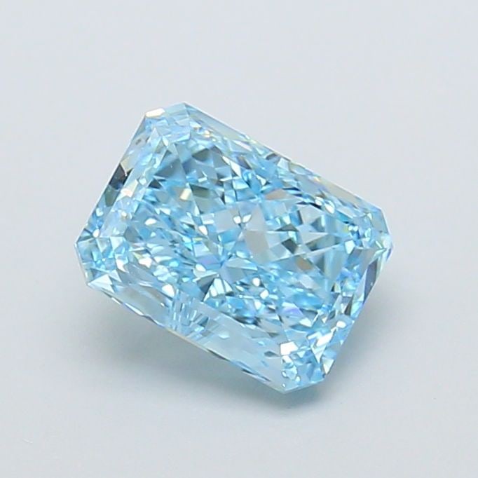 Loose Diamond - RADIANT 1.67ct Fancy Vivid Blue VS1: Loose Diamond - RADIANT 1.67ct Fancy Vivid Blue VS1 Source: This is a real non-mined Diamond that has been grown in a lab Shape: RADIANT Carats: 1.67 Color: Fancy Vivid Blue Certification: IGI Video: