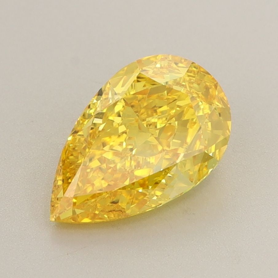 Loose Diamond - PEAR 1.88ct Fancy Vivid Yellow VVS2: Loose Diamond - PEAR 1.88ct Fancy Vivid Yellow VVS2 Source: This is a real non-mined Diamond that has been grown in a lab Shape: PEAR Carats: 1.88 Color: Fancy Vivid Yellow Certification: IGI Video: