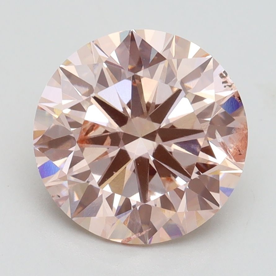 Loose Diamond - ROUND 3.01ct Fancy Intense Pink SI2: Loose Diamond - ROUND 3.01ct Fancy Intense Pink SI2 Source: This is a real non-mined Diamond that has been grown in a lab Shape: ROUND Carats: 3.01 Color: Fancy Intense Pink Certification: IGI Video: