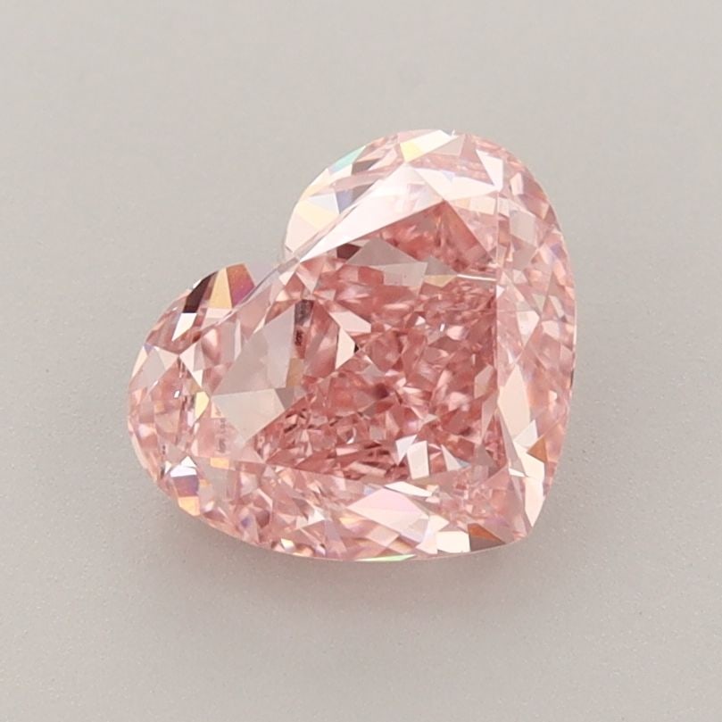 Loose Diamond - HEART 1.67ct Fancy Vivid Pink VS1: Loose Diamond - HEART 1.67ct Fancy Vivid Pink VS1 Source: This is a real non-mined Diamond that has been grown in a lab Shape: HEART Carats: 1.67 Color: Fancy Vivid Pink Certification: IGI Video: