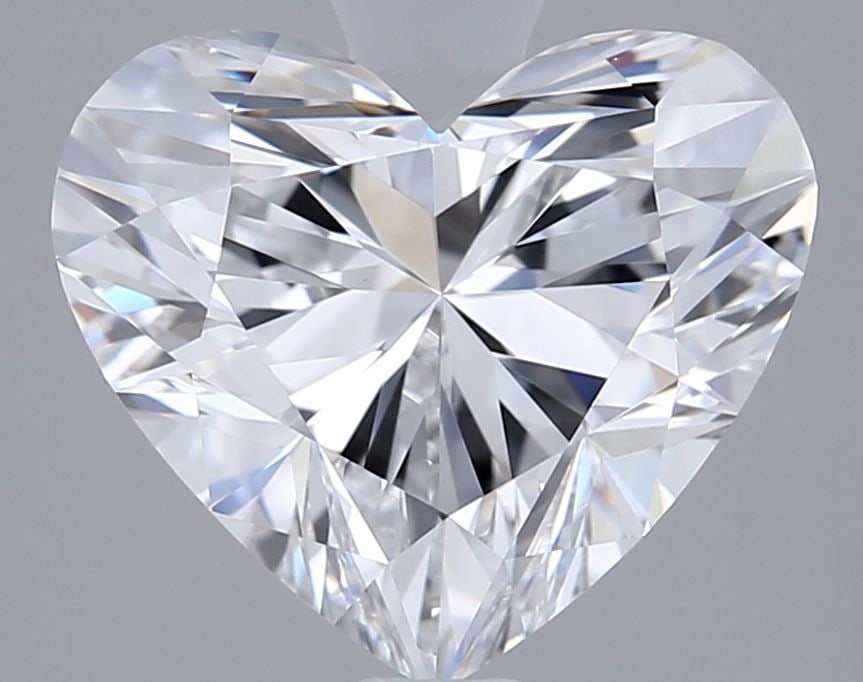 Loose Diamond - HEART 2.03ct D VVS2: Loose Diamond - HEART 2.03ct D VVS2 Source: This is a real non-mined Diamond that has been grown in a lab Shape: HEART Carats: 2.03 Color: D Clarity: VVS2 Certification: IGI Video: