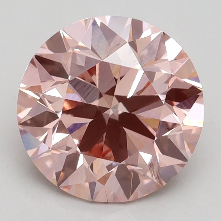 Loose Diamond - ROUND 2.15ct Fancy Intense Pink SI1: Loose Diamond - ROUND 2.15ct Fancy Intense Pink SI1 Source: This is a real non-mined Diamond that has been grown in a lab Shape: ROUND Carats: 2.15 Color: Fancy Intense Pink Certification: IGI Video: