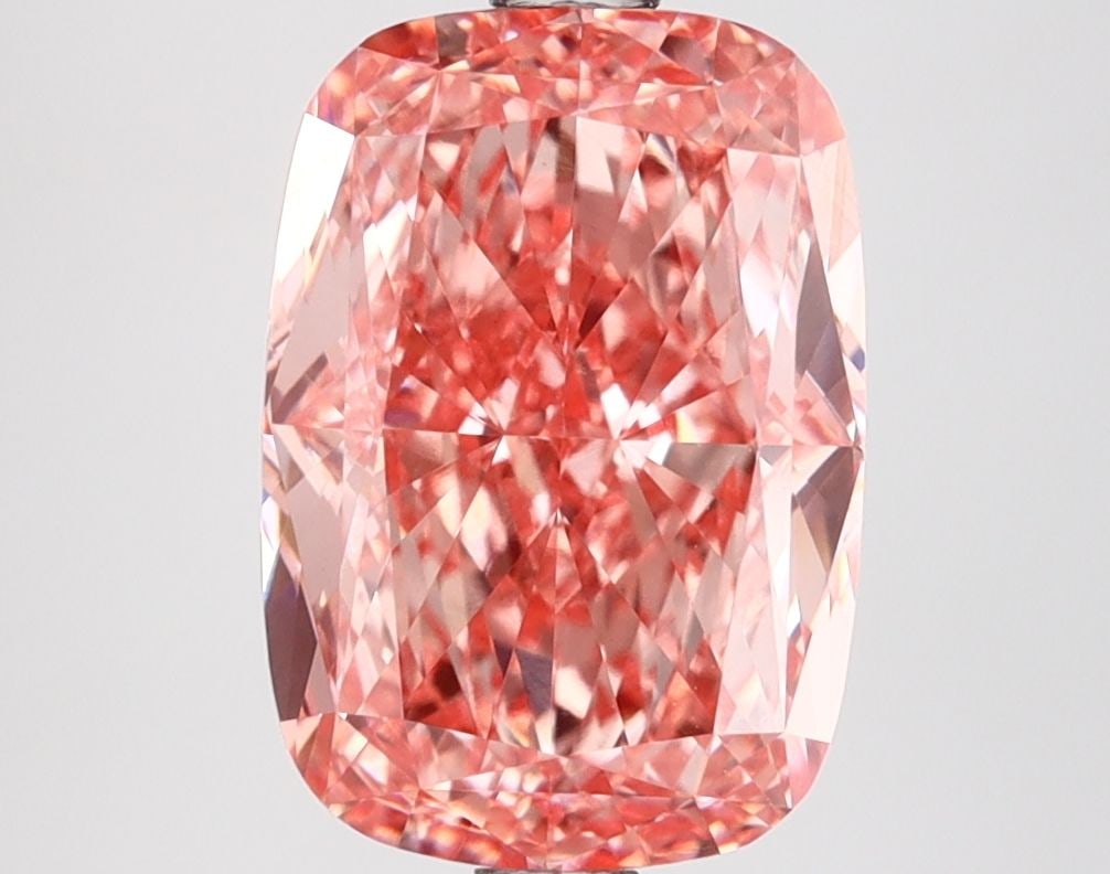 Loose Diamond - CUSHION MODIFIED 3.69ct Fancy Vivid Pink VS1: Loose Diamond - CUSHION MODIFIED 3.69ct Fancy Vivid Pink VS1 Source: This is a real non-mined Diamond that has been grown in a lab Shape: CUSHION MODIFIED Carats: 3.69 Color: Fancy Vivid Pink Certific