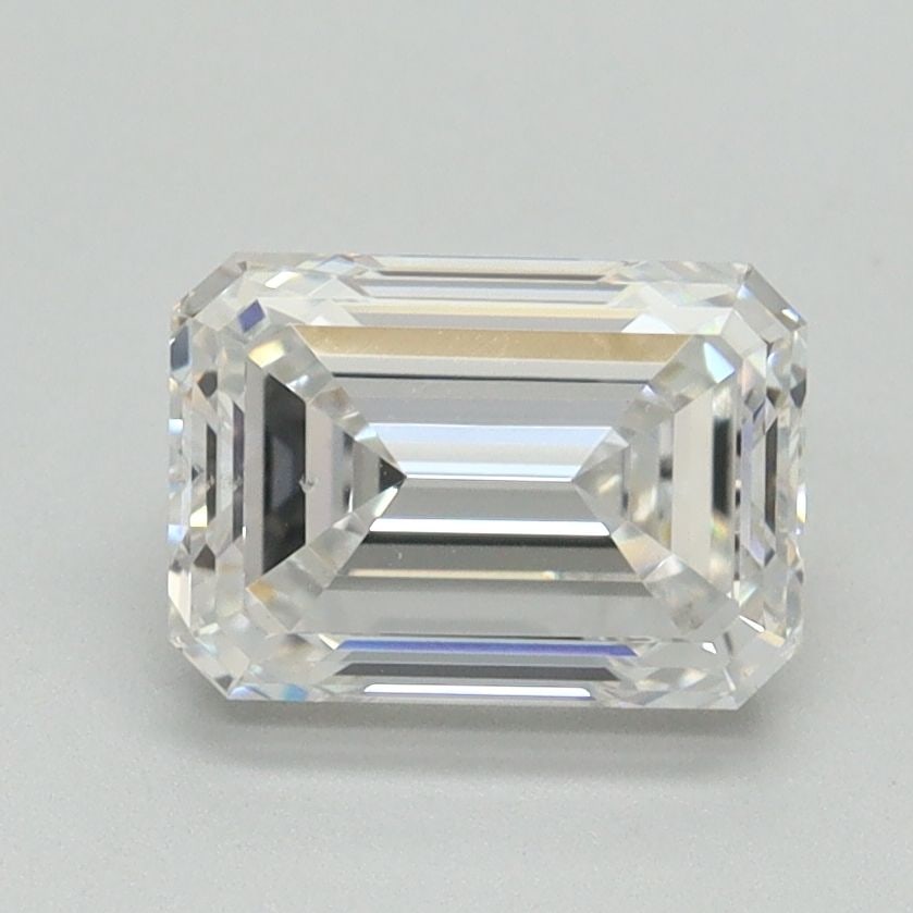 Loose Diamond - EMERALD 1.66ct E VS2: Loose Diamond - EMERALD 1.66ct E VS2 Source: This is a real non-mined Diamond that has been grown in a lab Shape: EMERALD Carats: 1.66 Color: E Clarity: VS2 Certification: NONE Video: