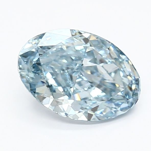 Loose Diamond - OVAL 1.3ct Fancy Vivid Blue VS1: Loose Diamond - OVAL 1.3ct Fancy Vivid Blue VS1 Source: This is a real non-mined Diamond that has been grown in a lab Shape: OVAL Carats: 1.3 Color: Fancy Vivid Blue Certification: IGI The Diamond Dep