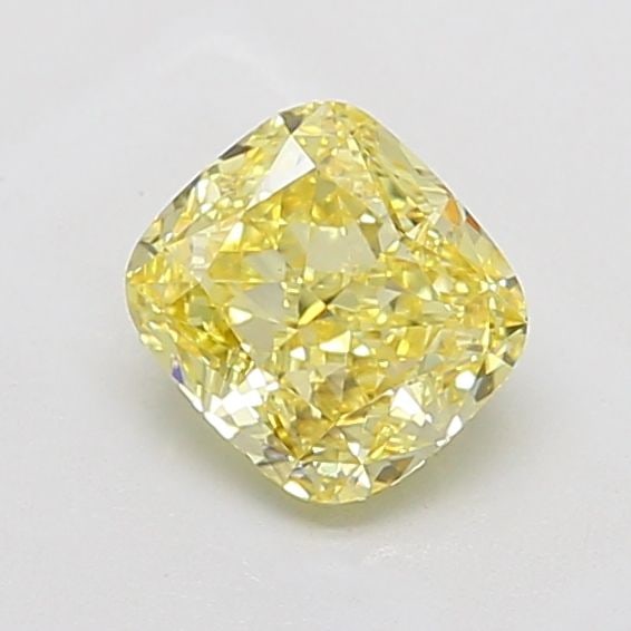 Loose Diamond - CUSHION MODIFIED 1.52ct Fancy Intense Yellow VS2: Loose Diamond - CUSHION MODIFIED 1.52ct Fancy Intense Yellow VS2 Source: This is a real non-mined Diamond that has been grown in a lab Shape: CUSHION MODIFIED Carats: 1.52 Color: Fancy Intense Yellow 