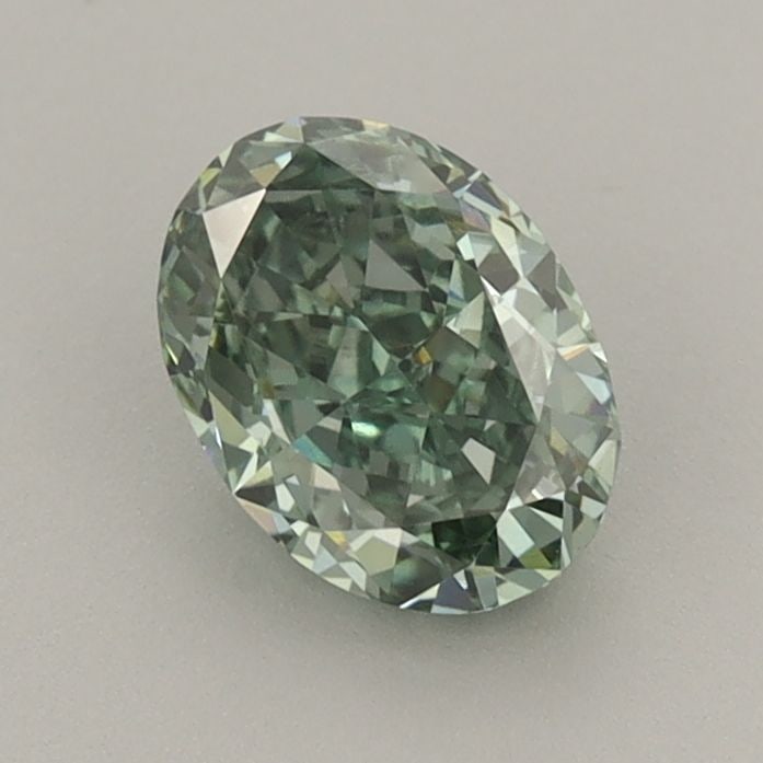 Loose Diamond - OVAL 0.9ct Fancy Vivid Green VS1: Loose Diamond - OVAL 0.9ct Fancy Vivid Green VS1 Source: This is a real non-mined Diamond that has been grown in a lab Shape: OVAL Carats: 0.9 Color: Fancy Vivid Green Certification: IGI Video: