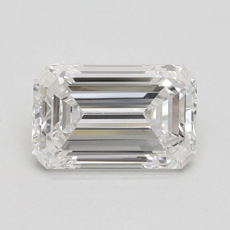 Loose Diamond - EMERALD 1.01ct G VVS2: Loose Diamond - EMERALD 1.01ct G VVS2 Source: This is a real non-mined Diamond that has been grown in a lab Shape: EMERALD Carats: 1.01 Color: G Clarity: VVS2 Certification: IGI Video: