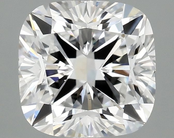 Loose Diamond - CUSHION MODIFIED 2.51ct E VS1: Loose Diamond - CUSHION MODIFIED 2.51ct E VS1 Source: This is a real non-mined Diamond that has been grown in a lab Shape: CUSHION MODIFIED Carats: 2.51 Color: E Clarity: VS1 Certification: IGI Video: