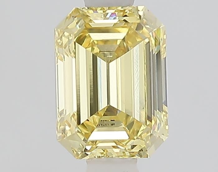 Loose Diamond - EMERALD 1.11ct Fancy Intense Yellow VS1 (1 of 1)