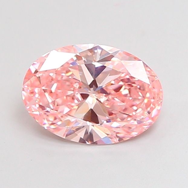 Loose Diamond - OVAL 1.41ct Fancy Vivid Pink VS1: Loose Diamond - OVAL 1.41ct Fancy Vivid Pink VS1 Source: This is a real non-mined Diamond that has been grown in a lab Shape: OVAL Carats: 1.41 Color: Fancy Vivid Pink Certification: IGI Video:
