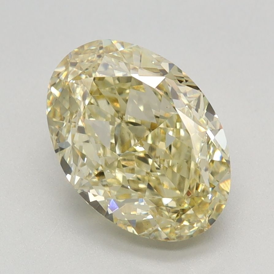 Loose Diamond - OVAL 2.18ct Fancy Intense Yellow VS1: Loose Diamond - OVAL 2.18ct Fancy Intense Yellow VS1 Source: This is a real non-mined Diamond that has been grown in a lab Shape: OVAL Carats: 2.18 Color: Fancy Intense Yellow Certification: IGI Video