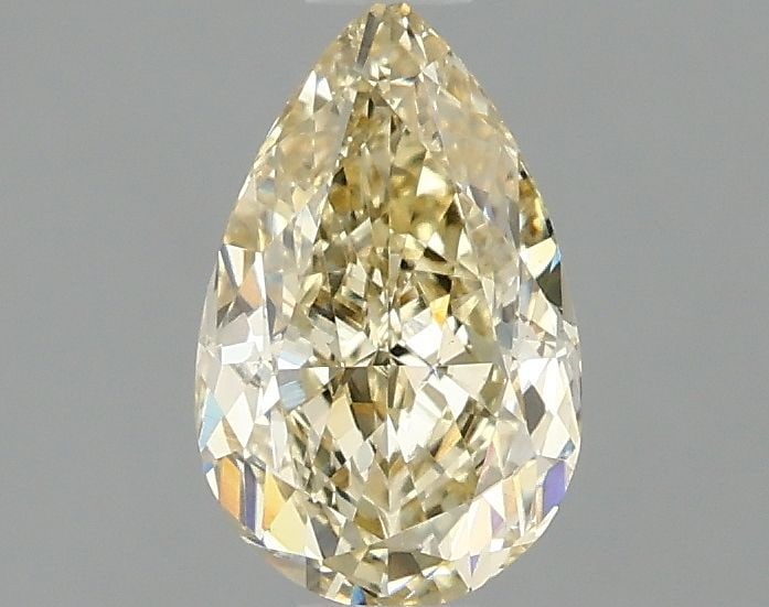 Loose Diamond - PEAR 1.05ct Fancy Yellow VS1: Loose Diamond - PEAR 1.05ct Fancy Yellow VS1 Source: This is a real non-mined Diamond that has been grown in a lab Shape: PEAR Carats: 1.05 Color: Fancy Yellow Certification: IGI Video: