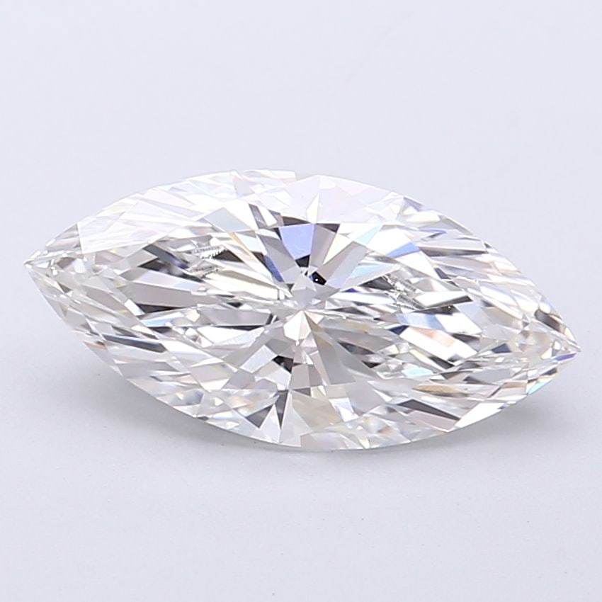 Loose Diamond - MARQUISE 2.1ct E IF: Loose Diamond - MARQUISE 2.1ct E IF Source: This is a real non-mined Diamond that has been grown in a lab Shape: MARQUISE Carats: 2.1 Color: E Clarity: IF Certification: IGI Video: