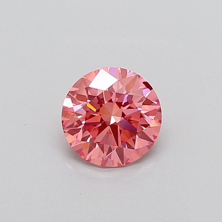Loose Diamond - ROUND 1.09ct Fancy Vivid Pink SI1: Loose Diamond - ROUND 1.09ct Fancy Vivid Pink SI1 Source: This is a real non-mined Diamond that has been grown in a lab Shape: ROUND Carats: 1.09 Color: Fancy Vivid Pink Certification: IGI Video: