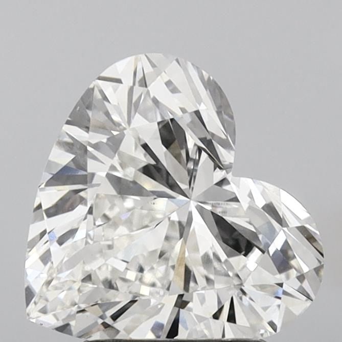 Loose Diamond - HEART 2.53ct E VS1: Loose Diamond - HEART 2.53ct E VS1 Source: This is a real non-mined Diamond that has been grown in a lab Shape: HEART Carats: 2.53 Color: E Clarity: VS1 Certification: IGI Video: