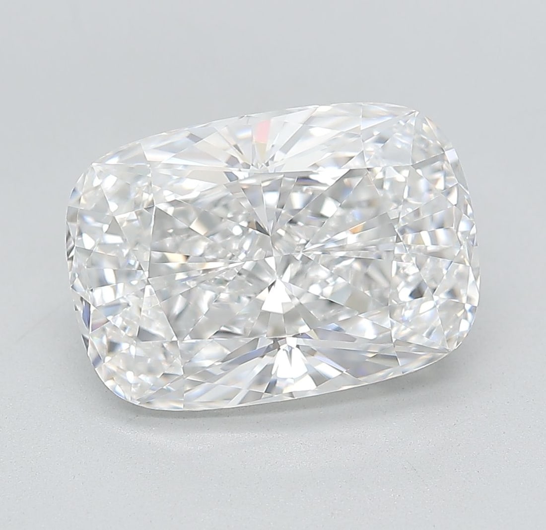Loose Diamond - CUSHION MODIFIED 5.03ct D VVS1: Loose Diamond - CUSHION MODIFIED 5.03ct D VVS1 Source: This is a real non-mined Diamond that has been grown in a lab Shape: CUSHION MODIFIED Carats: 5.03 Color: D Clarity: VVS1 Certification: IGI Vide