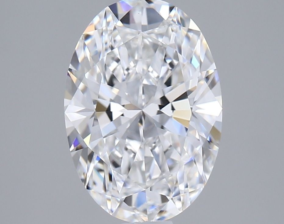 Loose Diamond - OVAL 1.03ct D VVS2: Loose Diamond - OVAL 1.03ct D VVS2 Source: This is a real non-mined Diamond that has been grown in a lab Shape: OVAL Carats: 1.03 Color: D Clarity: VVS2 Certification: IGI Video: