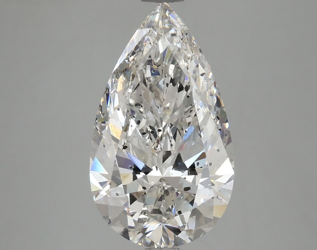 Loose Diamond - PEAR 4.19ct F SI2: Loose Diamond - PEAR 4.19ct F SI2 Source: This is a real non-mined Diamond that has been grown in a lab Shape: PEAR Carats: 4.19 Color: F Clarity: SI2 Certification: IGI Video: