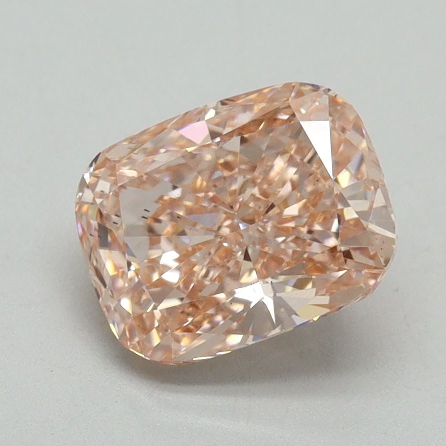 Loose Diamond - CUSHION BRILLIANT 2.02ct Fancy Intense Pink VS2: Loose Diamond - CUSHION BRILLIANT 2.02ct Fancy Intense Pink VS2 Source: This is a real non-mined Diamond that has been grown in a lab Shape: CUSHION BRILLIANT Carats: 2.02 Color: Fancy Intense Pink Ce