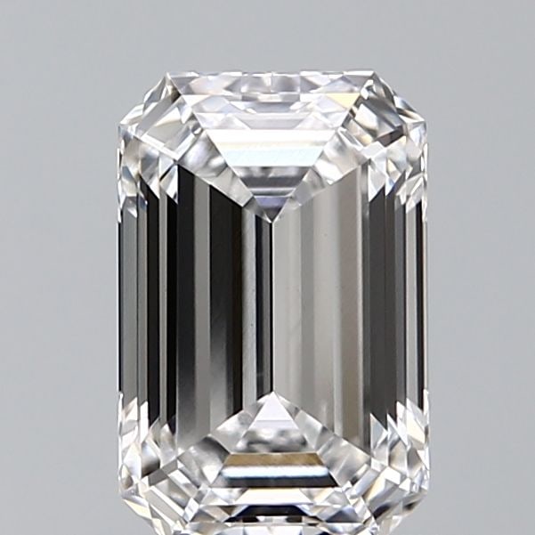 Loose Diamond - EMERALD 1.18ct E VVS2: Loose Diamond - EMERALD 1.18ct E VVS2 Source: This is a real non-mined Diamond that has been grown in a lab Shape: EMERALD Carats: 1.18 Color: E Clarity: VVS2 Certification: IGI Video: