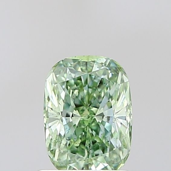 Loose Diamond - CUSHION MODIFIED 1.06ct Fancy Vivid Green SI1: Loose Diamond - CUSHION MODIFIED 1.06ct Fancy Vivid Green SI1 Source: This is a real non-mined Diamond that has been grown in a lab Shape: CUSHION MODIFIED Carats: 1.06 Color: Fancy Vivid Green Certif