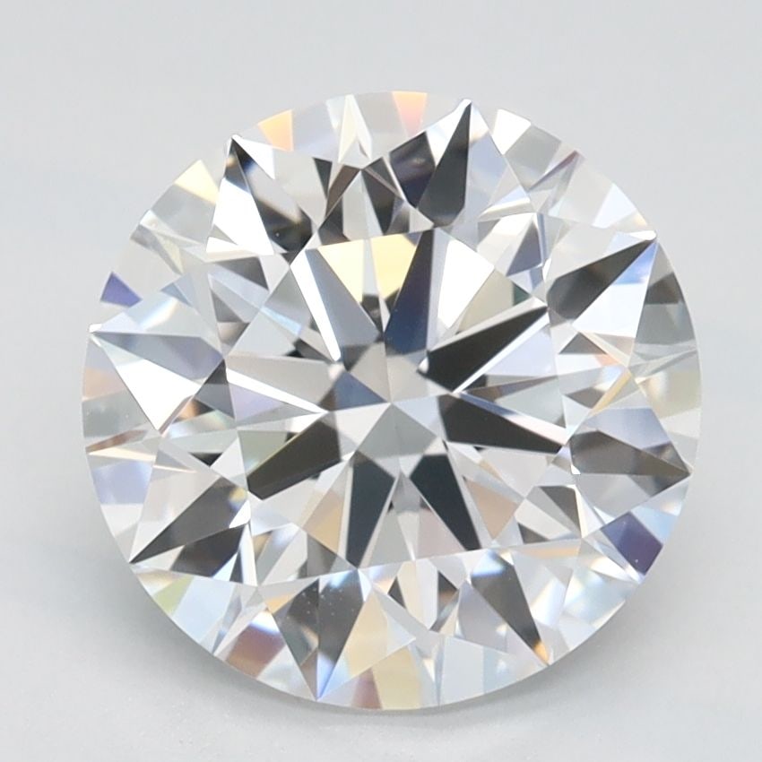 Ideal Loose Diamond - ROUND 2.07ct D IF: Ideal Loose Diamond - ROUND 2.07ct D IF Source: This is a real non-mined Diamond that has been grown in a lab Shape: ROUND Carats: 2.07 Color: D Clarity: IF Certification: IGI Video: