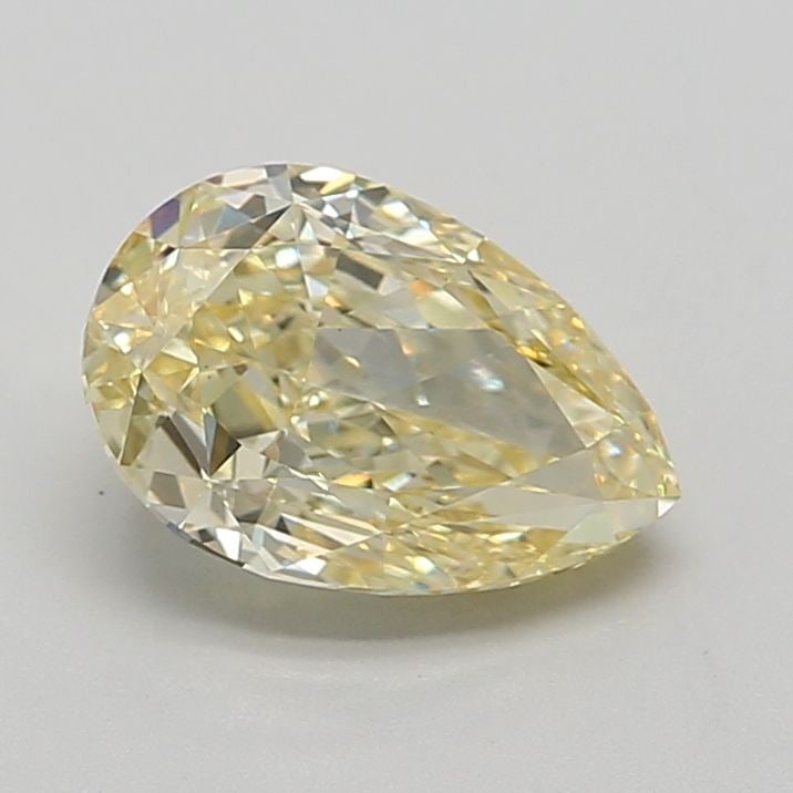 Loose Diamond - PEAR 2.1ct Fancy Intense Yellow VS1: Loose Diamond - PEAR 2.1ct Fancy Intense Yellow VS1 Source: This is a real non-mined Diamond that has been grown in a lab Shape: PEAR Carats: 2.1 Color: Fancy Intense Yellow Certification: IGI Video: