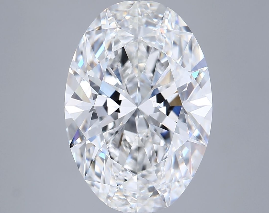 Loose Diamond - OVAL 5.03ct F VVS2: Loose Diamond - OVAL 5.03ct F VVS2 Source: This is a real non-mined Diamond that has been grown in a lab Shape: OVAL Carats: 5.03 Color: F Clarity: VVS2 Certification: IGI Video: