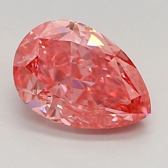 Loose Diamond - PEAR 1.38ct Fancy Vivid Pink VS1: Loose Diamond - PEAR 1.38ct Fancy Vivid Pink VS1 Source: This is a real non-mined Diamond that has been grown in a lab Shape: PEAR Carats: 1.38 Color: Fancy Vivid Pink Certification: IGI Video: