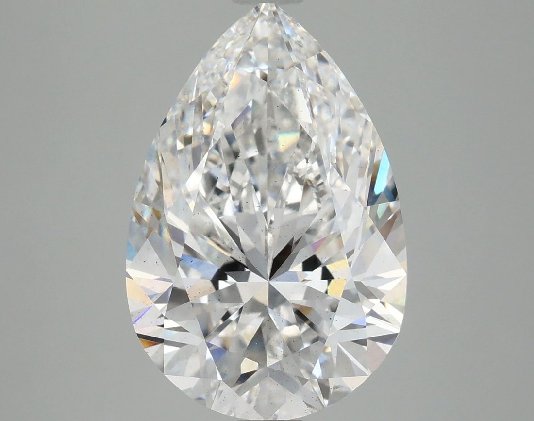 Loose Diamond - PEAR 5.1ct E SI1: Loose Diamond - PEAR 5.1ct E SI1 Source: This is a real non-mined Diamond that has been grown in a lab Shape: PEAR Carats: 5.1 Color: E Clarity: SI1 Certification: IGI Video: