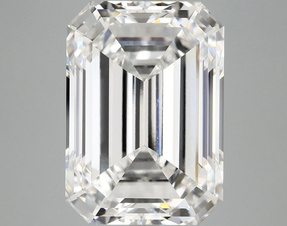 Loose Diamond - EMERALD 10.55ct E VVS2: Loose Diamond - EMERALD 10.55ct E VVS2 Source: This is a real non-mined Diamond that has been grown in a lab Shape: EMERALD Carats: 10.55 Color: E Clarity: VVS2 Certification: IGI Video:
