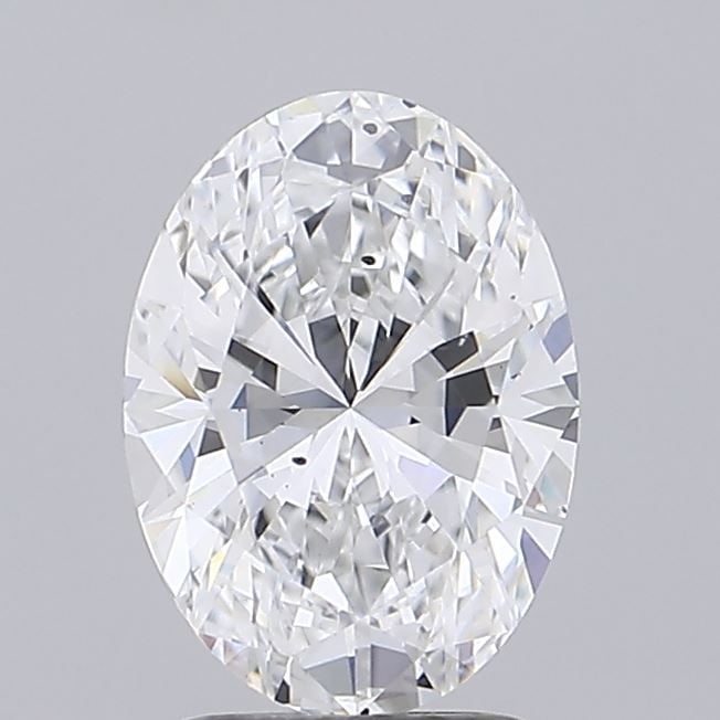 Loose Diamond - OVAL 2.03ct D SI1: Loose Diamond - OVAL 2.03ct D SI1 Source: This is a real non-mined Diamond that has been grown in a lab Shape: OVAL Carats: 2.03 Color: D Clarity: SI1 Certification: IGI Video: