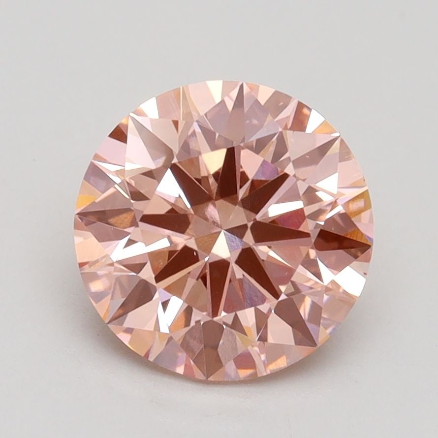 Loose Diamond - ROUND 2.02ct Fancy Intense Pink VS1: Loose Diamond - ROUND 2.02ct Fancy Intense Pink VS1 Source: This is a real non-mined Diamond that has been grown in a lab Shape: ROUND Carats: 2.02 Color: Fancy Intense Pink Certification: IGI Video: