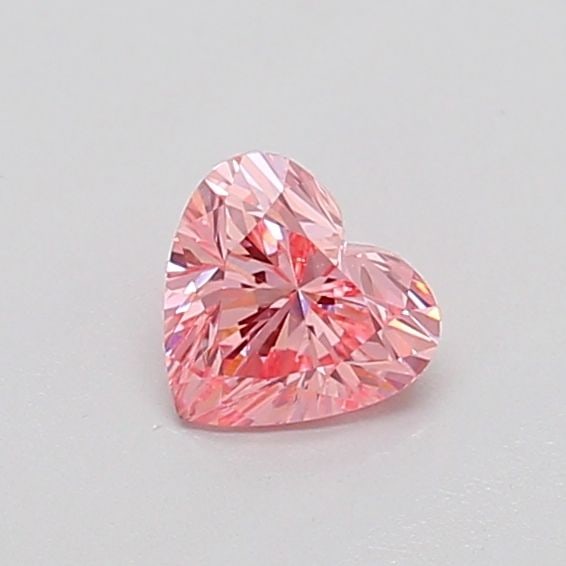 Loose Diamond - HEART 0.36ct Fancy Vivid Pink VS2: Loose Diamond - HEART 0.36ct Fancy Vivid Pink VS2 Source: This is a real non-mined Diamond that has been grown in a lab Shape: HEART Carats: 0.36 Color: Fancy Vivid Pink Certification: IGI Video: