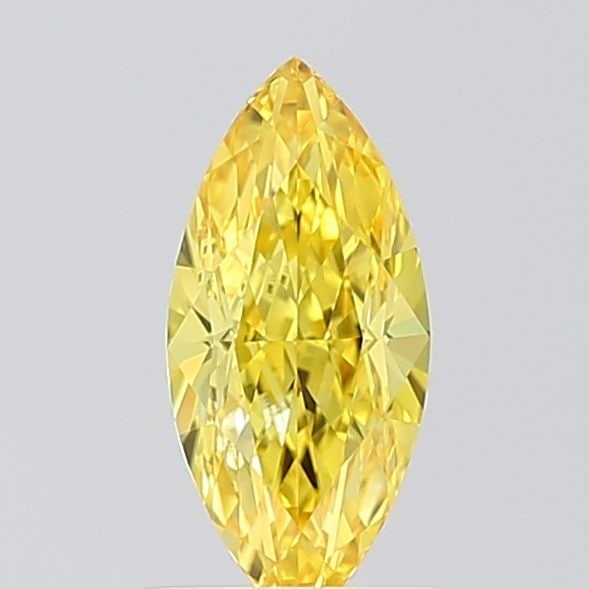 Loose Diamond - MARQUISE 1.03ct Fancy Vivid Yellow VS1: Loose Diamond - MARQUISE 1.03ct Fancy Vivid Yellow VS1 Source: This is a real non-mined Diamond that has been grown in a lab Shape: MARQUISE Carats: 1.03 Color: Fancy Vivid Yellow Certification: IGI V