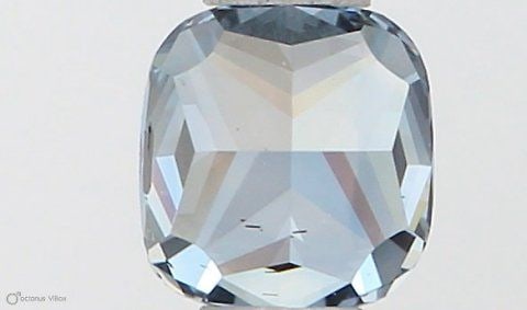Loose Diamond - CUSHION MODIFIED 0.37ct Fancy Vivid Blue VS2: Loose Diamond - CUSHION MODIFIED 0.37ct Fancy Vivid Blue VS2 Source: This is a real non-mined Diamond that has been grown in a lab Shape: CUSHION MODIFIED Carats: 0.37 Color: Fancy Vivid Blue Certific