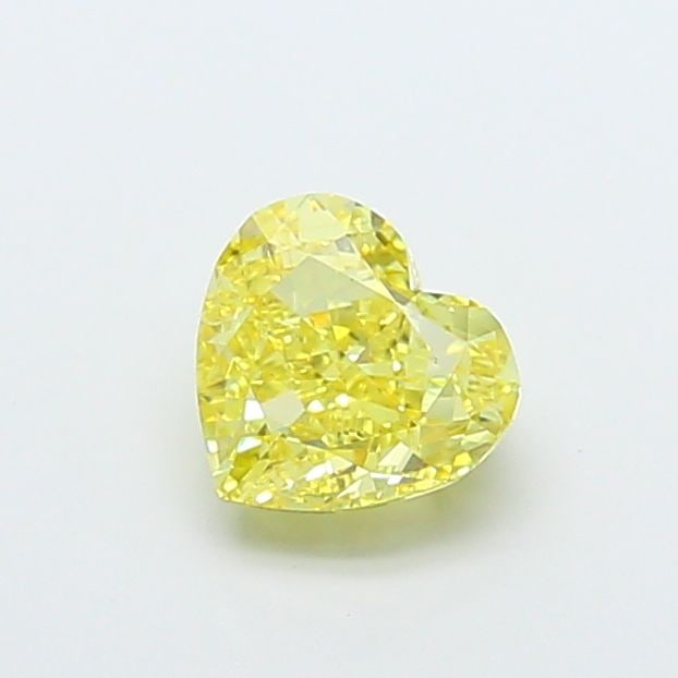 Loose Diamond - HEART 2.16ct Fancy Vivid Yellow VS1: Loose Diamond - HEART 2.16ct Fancy Vivid Yellow VS1 Source: This is a real non-mined Diamond that has been grown in a lab Shape: HEART Carats: 2.16 Color: Fancy Vivid Yellow Certification: IGI Video: