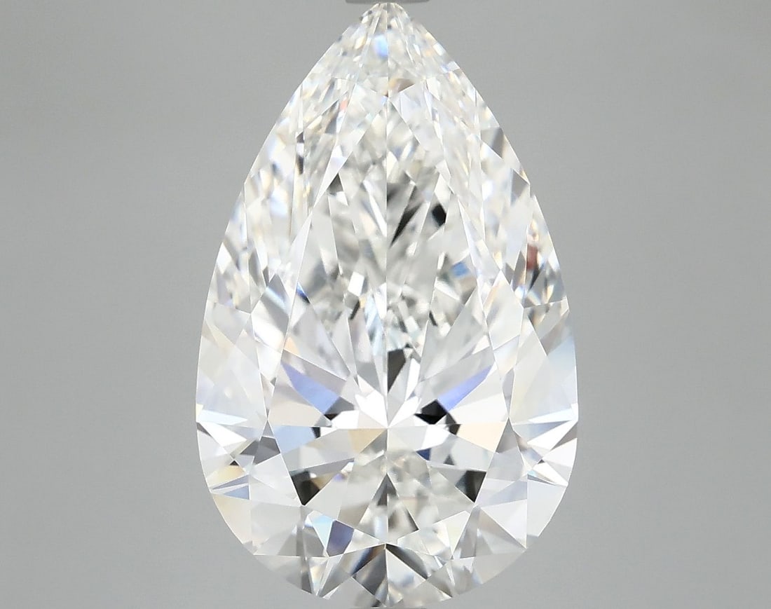 Loose Diamond - PEAR 6.51ct F VVS2: Loose Diamond - PEAR 6.51ct F VVS2 Source: This is a real non-mined Diamond that has been grown in a lab Shape: PEAR Carats: 6.51 Color: F Clarity: VVS2 Certification: IGI The Diamond Depot