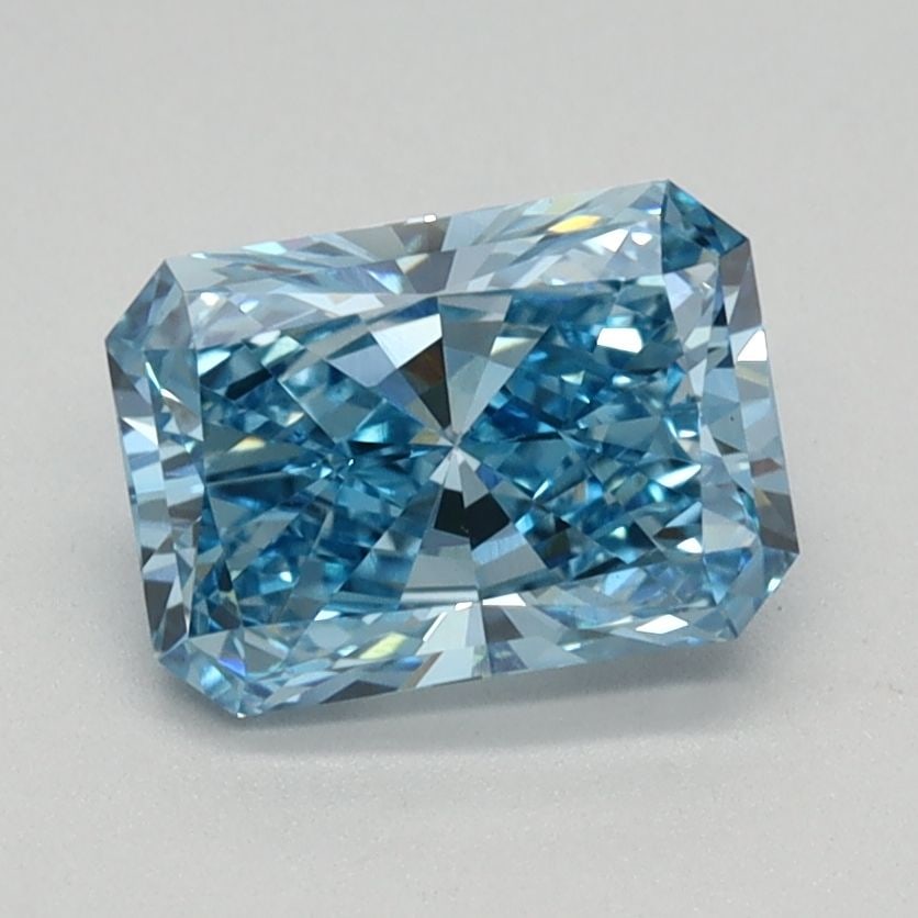 Loose Diamond - RADIANT 1.11ct Fancy Vivid Blue VVS2: Loose Diamond - RADIANT 1.11ct Fancy Vivid Blue VVS2 Source: This is a real non-mined Diamond that has been grown in a lab Shape: RADIANT Carats: 1.11 Color: Fancy Vivid Blue Certification: IGI Video: