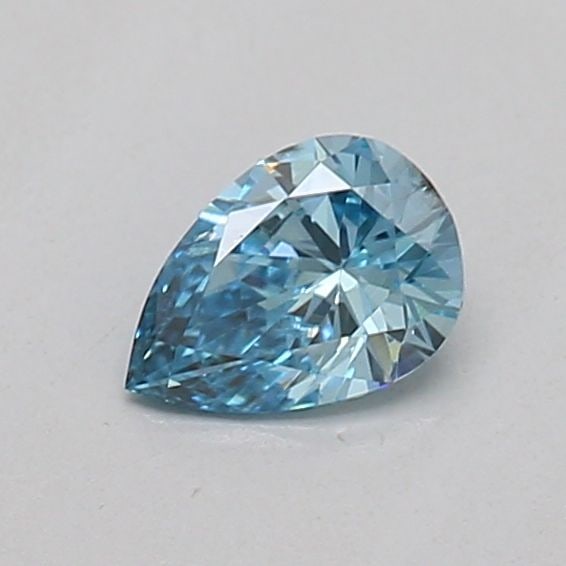 Loose Diamond - PEAR 0.19ct Fancy Vivid Blue VS1: Loose Diamond - PEAR 0.19ct Fancy Vivid Blue VS1 Source: This is a real non-mined Diamond that has been grown in a lab Shape: PEAR Carats: 0.19 Color: Fancy Vivid Blue Certification: IGI The Diamond D