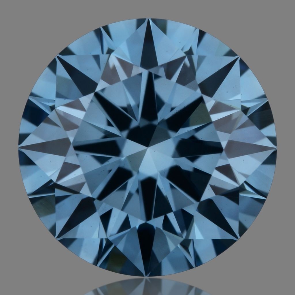 Ideal Loose Diamond - ROUND 1.38ct Fancy Vivid Blue VS2: Ideal Loose Diamond - ROUND 1.38ct Fancy Vivid Blue VS2 Source: This is a real non-mined Diamond that has been grown in a lab Shape: ROUND Carats: 1.38 Color: Fancy Vivid Blue Certification: IGI Video