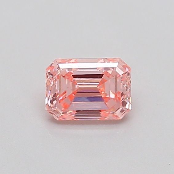 Loose Diamond - EMERALD 0.34ct Fancy Intense Pink VS2: Loose Diamond - EMERALD 0.34ct Fancy Intense Pink VS2 Source: This is a real non-mined Diamond that has been grown in a lab Shape: EMERALD Carats: 0.34 Color: Fancy Intense Pink Certification: IGI