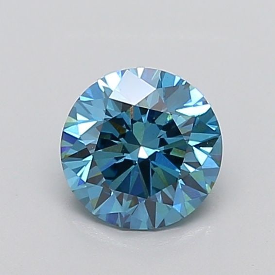 Loose Diamond - ROUND 1.4ct Fancy Vivid Blue VS1: Loose Diamond - ROUND 1.4ct Fancy Vivid Blue VS1 Source: This is a real non-mined Diamond that has been grown in a lab Shape: ROUND Carats: 1.4 Color: Fancy Vivid Blue Certification: IGI The Diamond