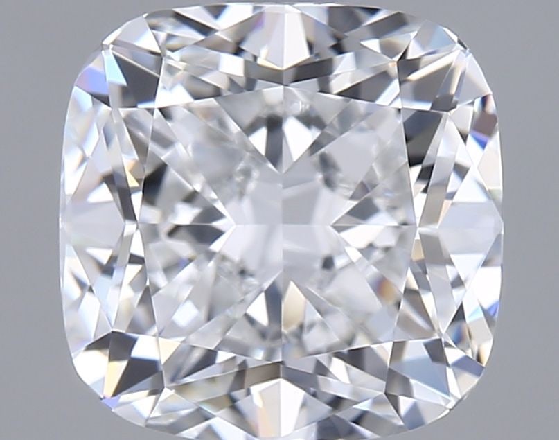Loose Diamond - CUSHION MODIFIED 1.5ct E VVS1: Loose Diamond - CUSHION MODIFIED 1.5ct E VVS1 Source: This is a real non-mined Diamond that has been grown in a lab Shape: CUSHION MODIFIED Carats: 1.5 Color: E Clarity: VVS1 Certification: IGI Video: