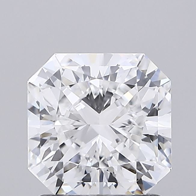 Loose Diamond - SQUARE RADIANT 1.58ct E VVS1: Loose Diamond - SQUARE RADIANT 1.58ct E VVS1 Source: This is a real non-mined Diamond that has been grown in a lab Shape: SQUARE RADIANT Carats: 1.58 Color: E Clarity: VVS1 Certification: IGI Video: