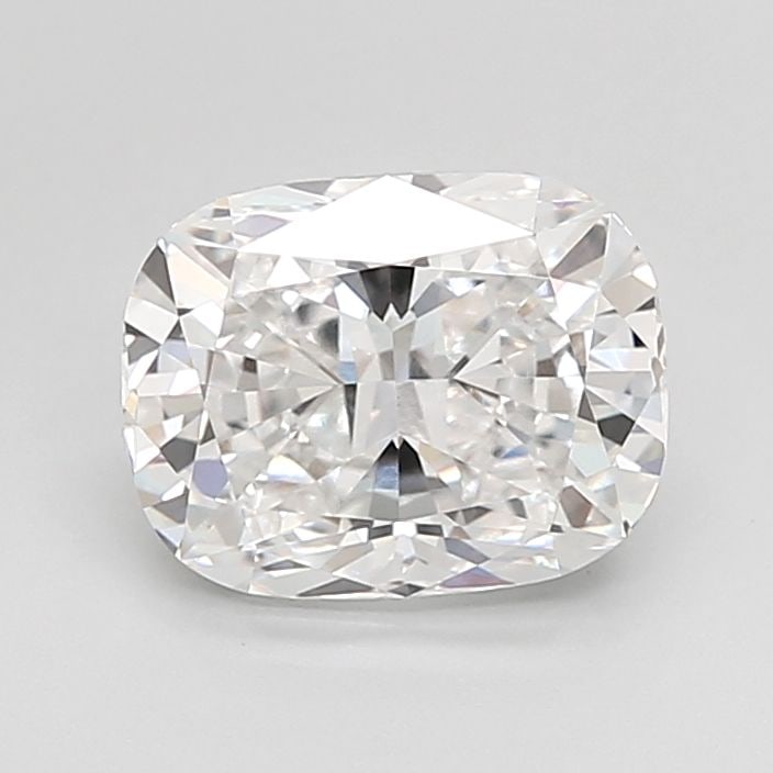 Loose Diamond - CUSHION MODIFIED 2.11ct E VVS2: Loose Diamond - CUSHION MODIFIED 2.11ct E VVS2 Source: This is a real non-mined Diamond that has been grown in a lab Shape: CUSHION MODIFIED Carats: 2.11 Color: E Clarity: VVS2 Certification: IGI
